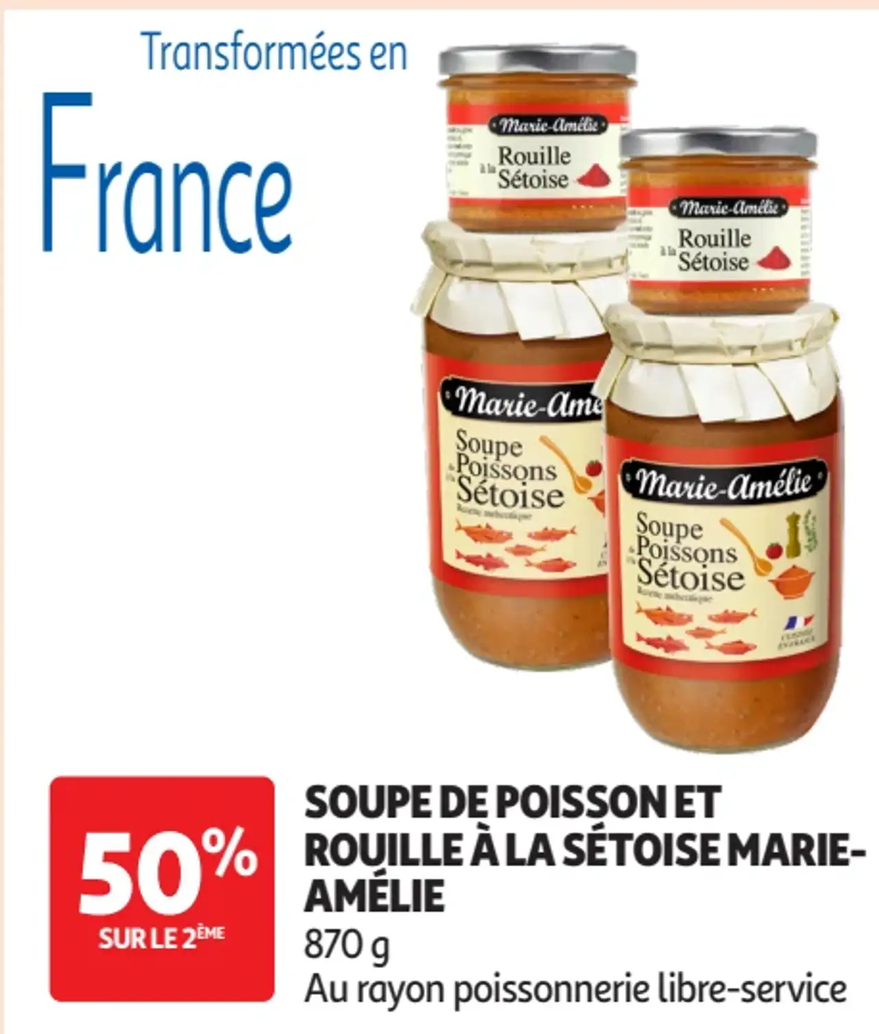Soupe de poisson et rouille à la sétoise Marie-Amélie