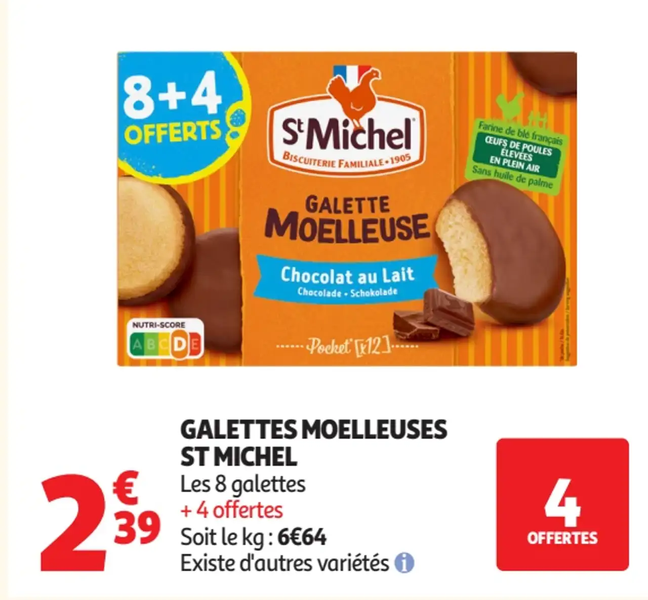 GALETTES MOELLEUSES ST MICHEL