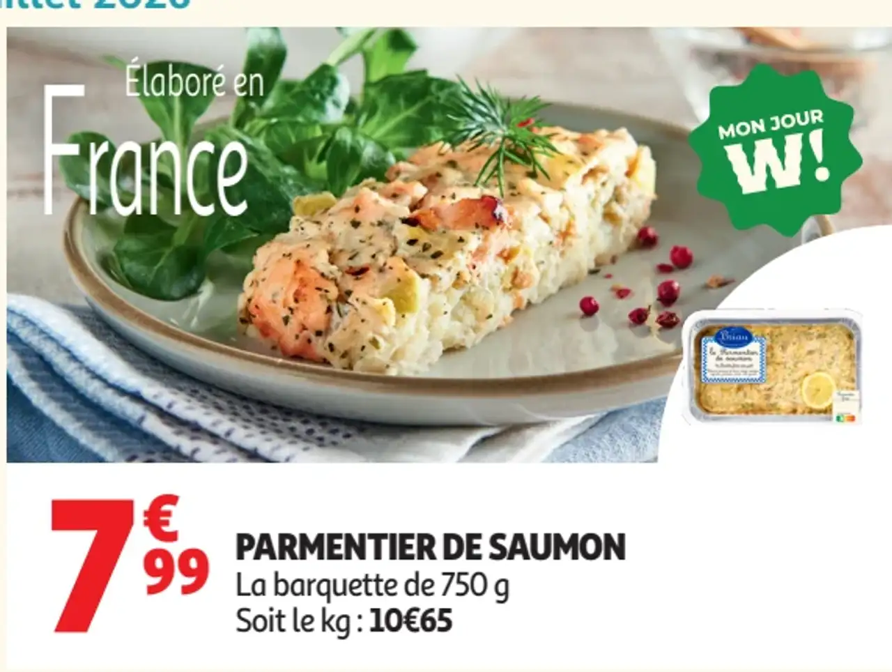 Parmentier de Saumon