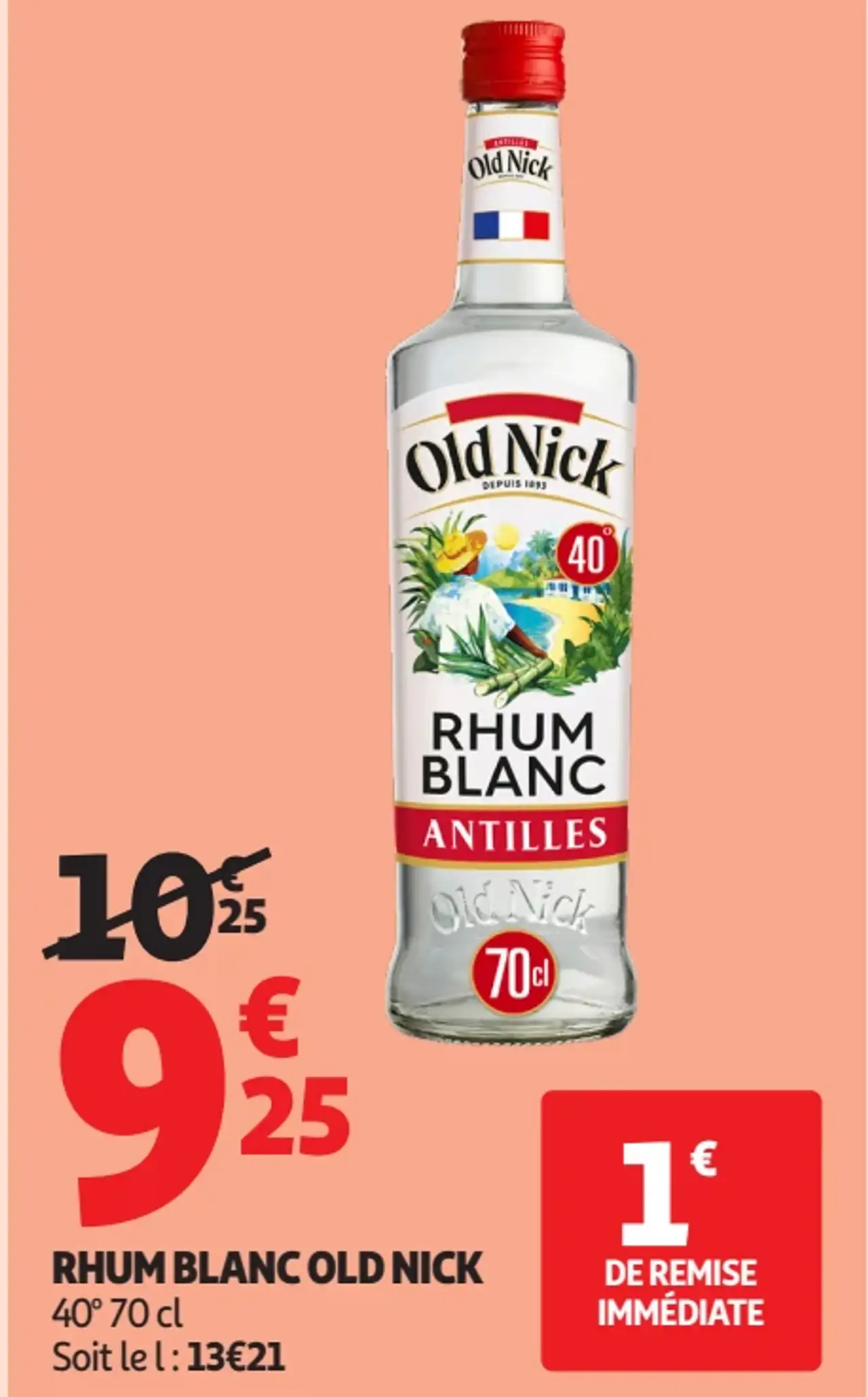 RHUM BLANC OLD NICK
