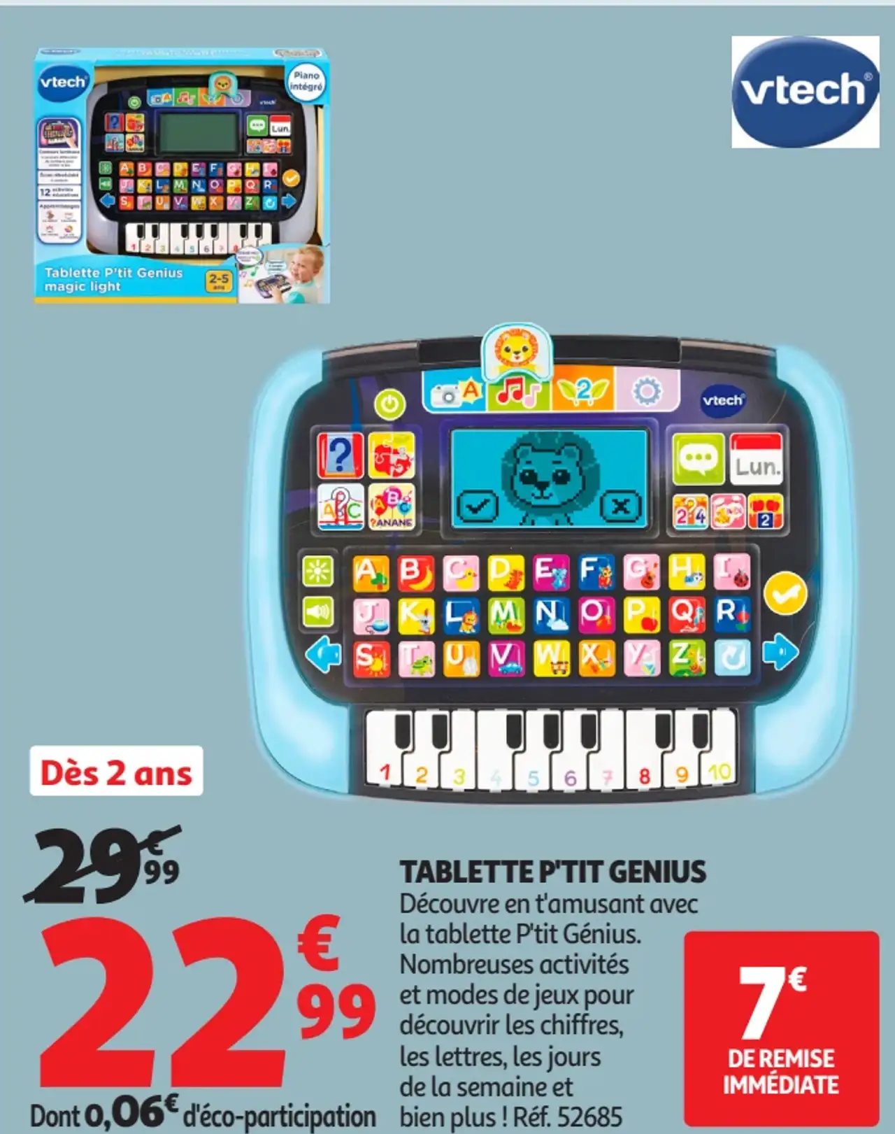 Tablette P'tit Genius Vtech