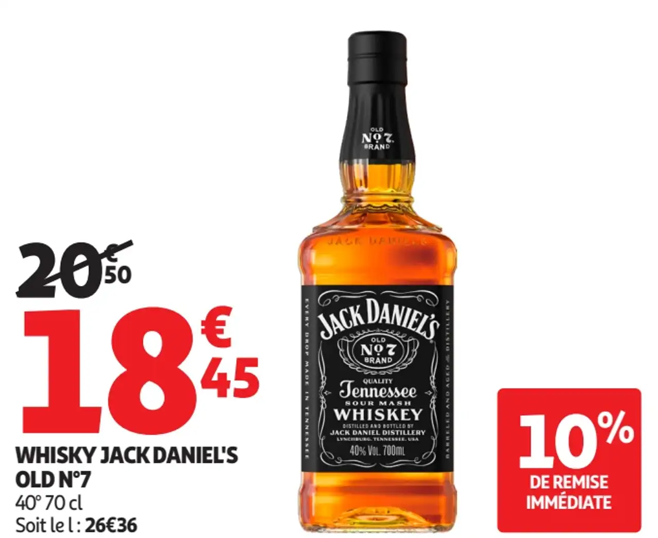 Whisky Jack Daniel's Old N°7