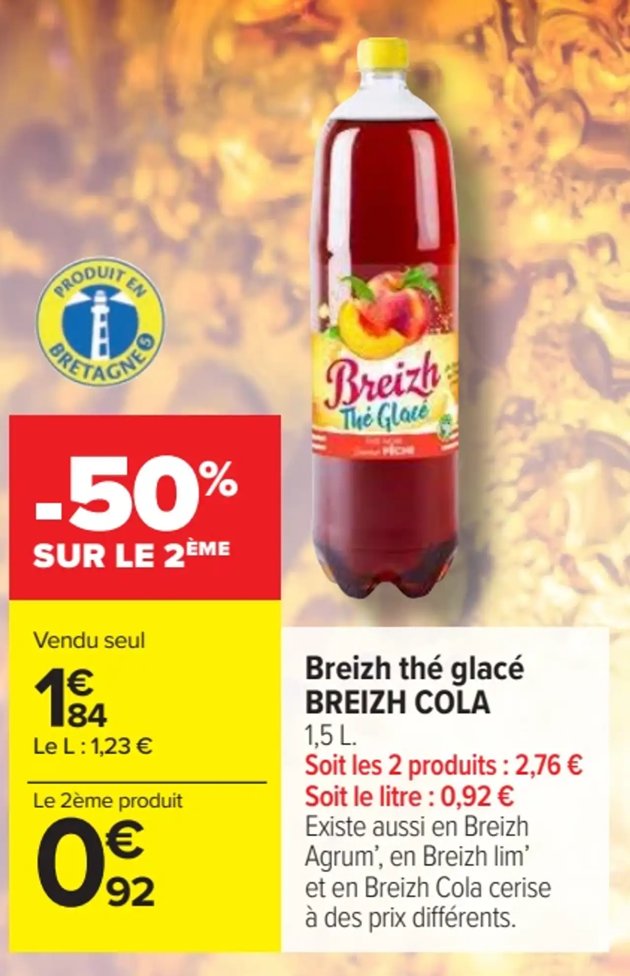 Breizh thé glacé BREIZH COLA