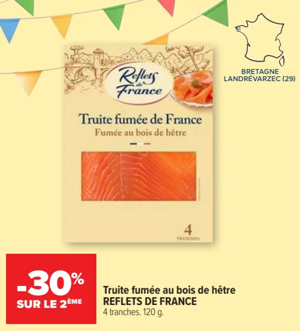 Truite fumée au bois de hêtre REFLETS DE FRANCE