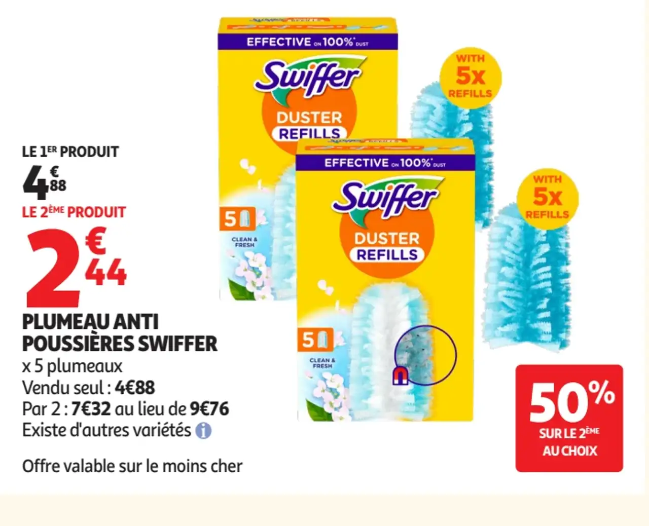 Plumeau anti poussières Swiffer