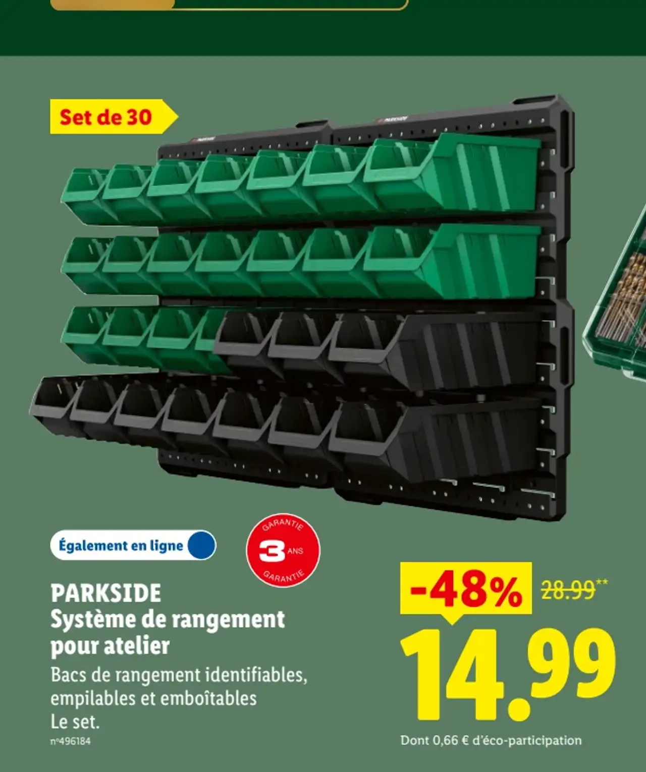 PARKSIDE Système de rangement pour atelier
