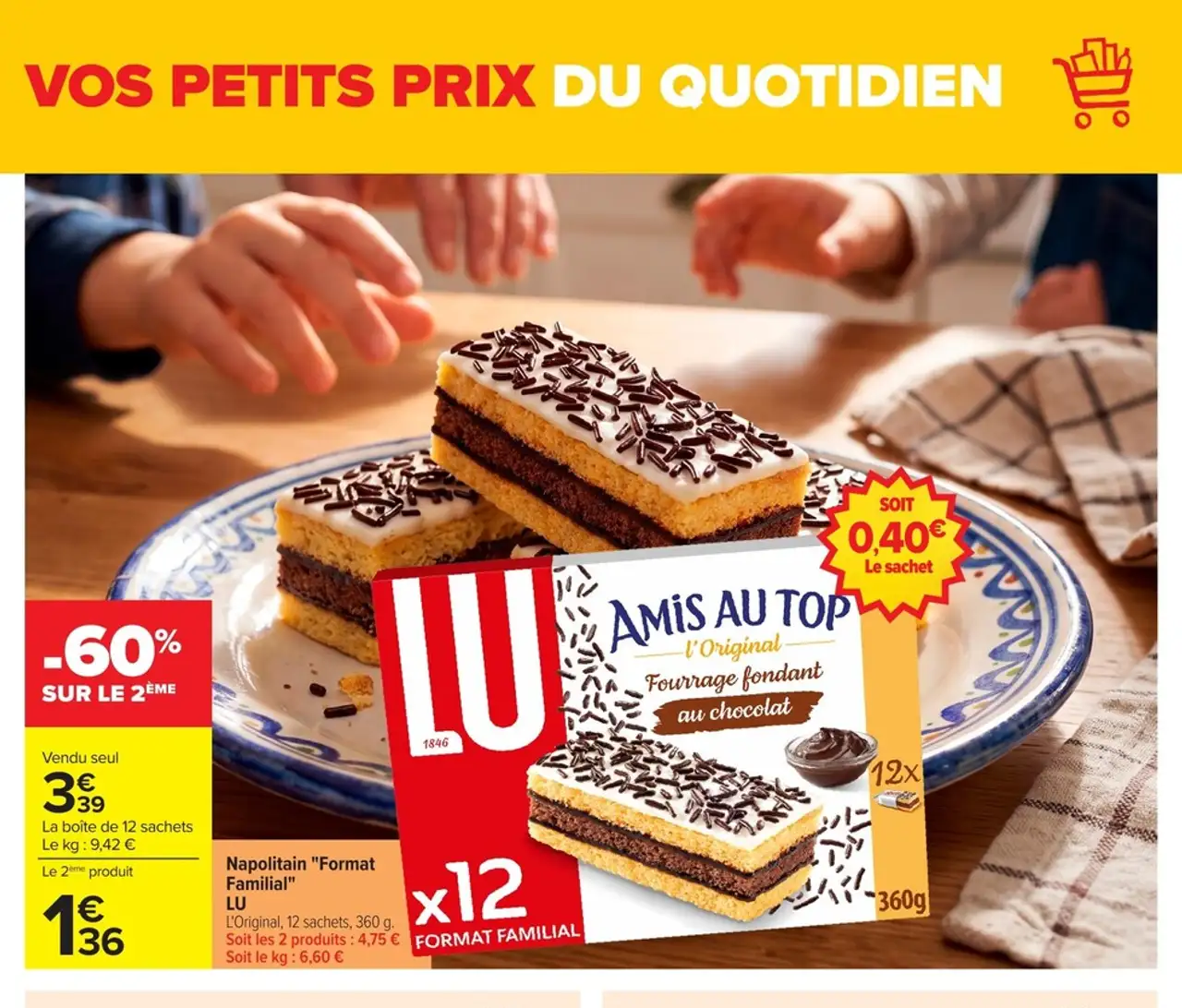 Napolitain "Format Familial" LU