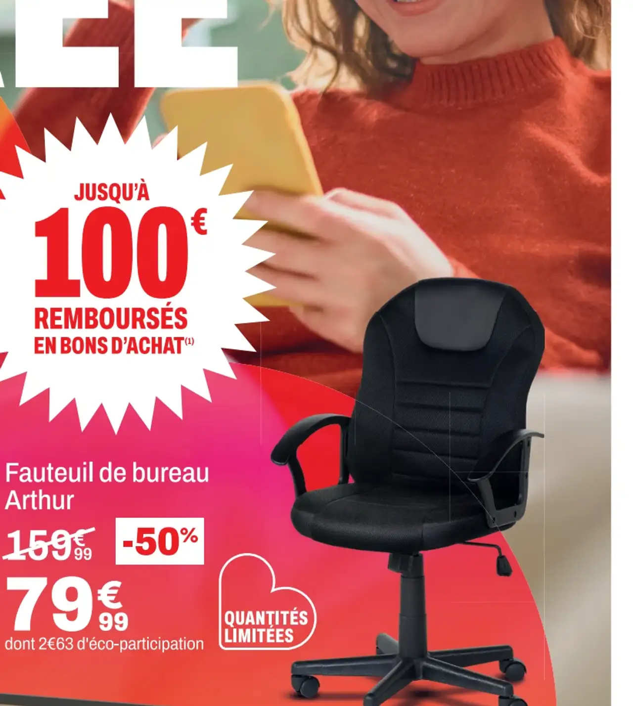 Fauteuil de bureau Arthur