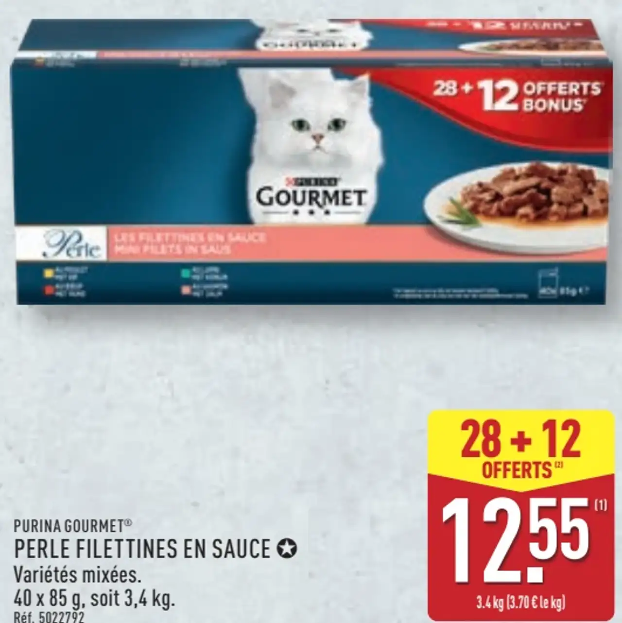 Purina Gourmet Perle Filettines en Sauce