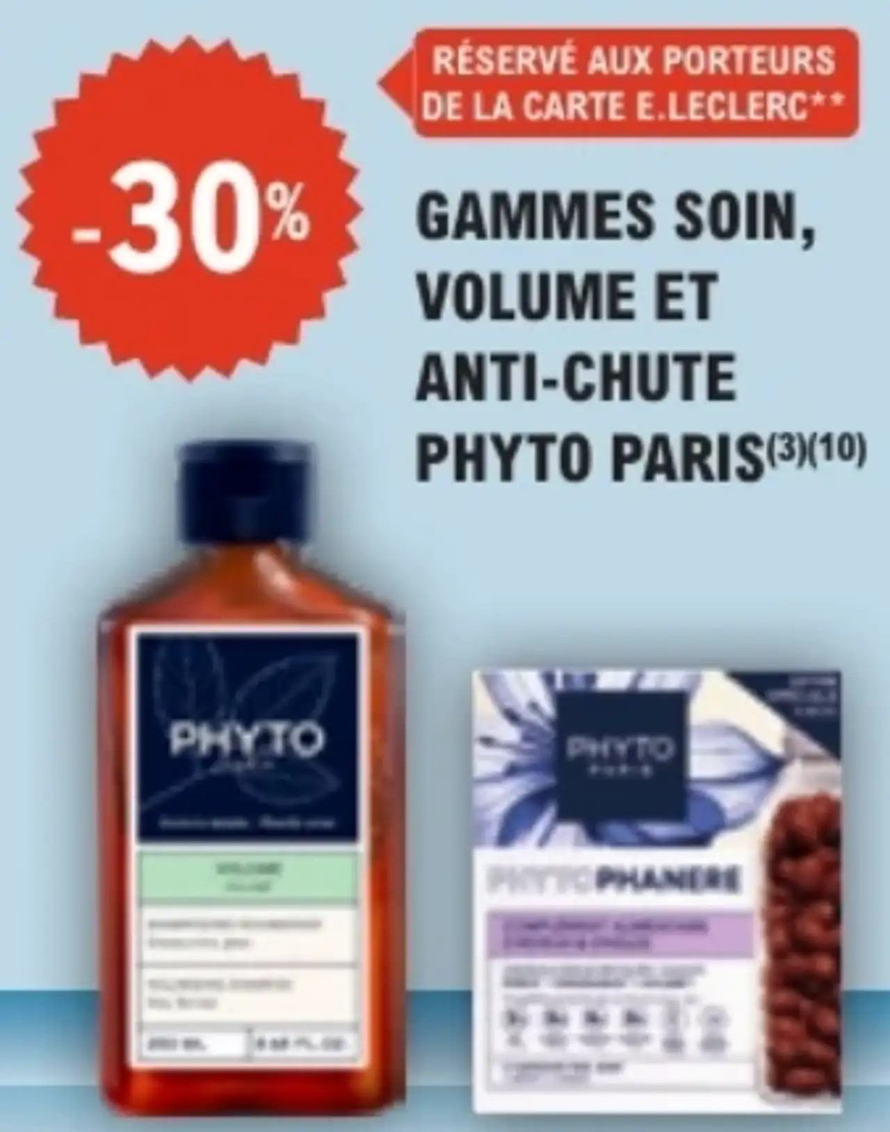 Gammes Soin, Volume et Anti-Chute Phyto Paris