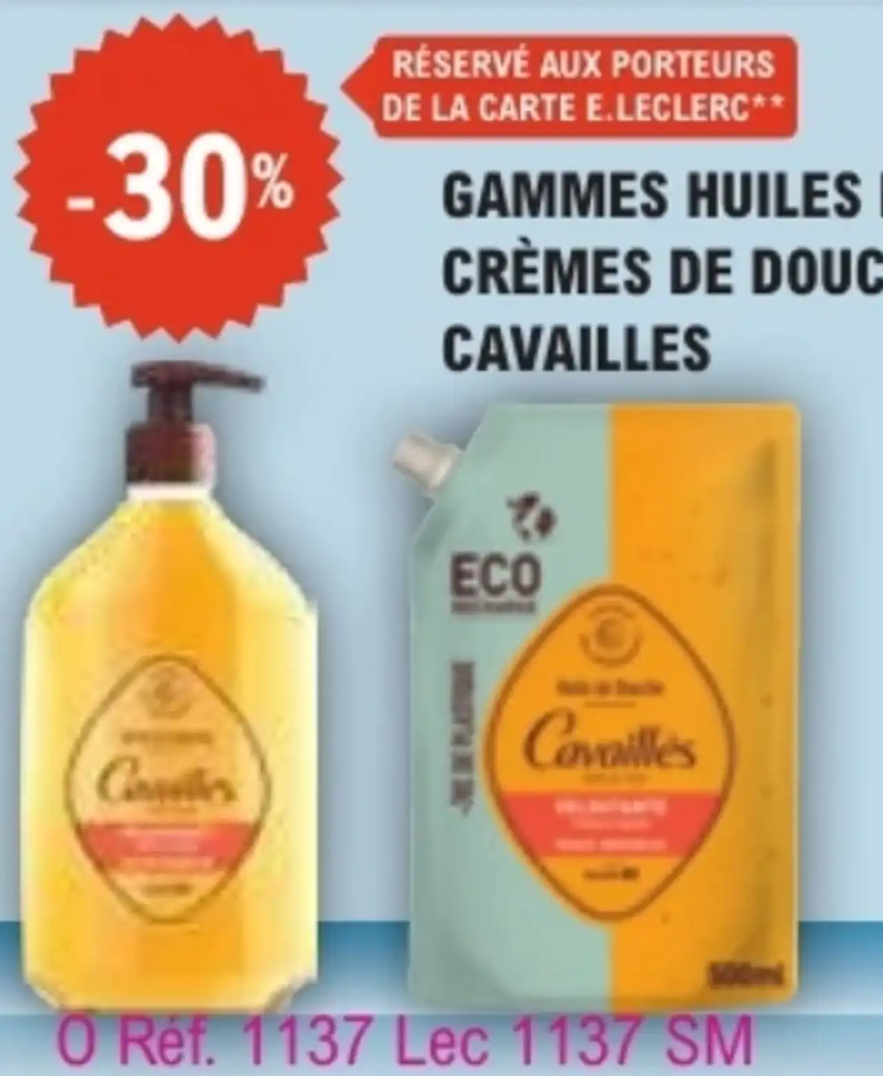 Gammes Huiles et Crèmes de Douche Rogé Cavaillès