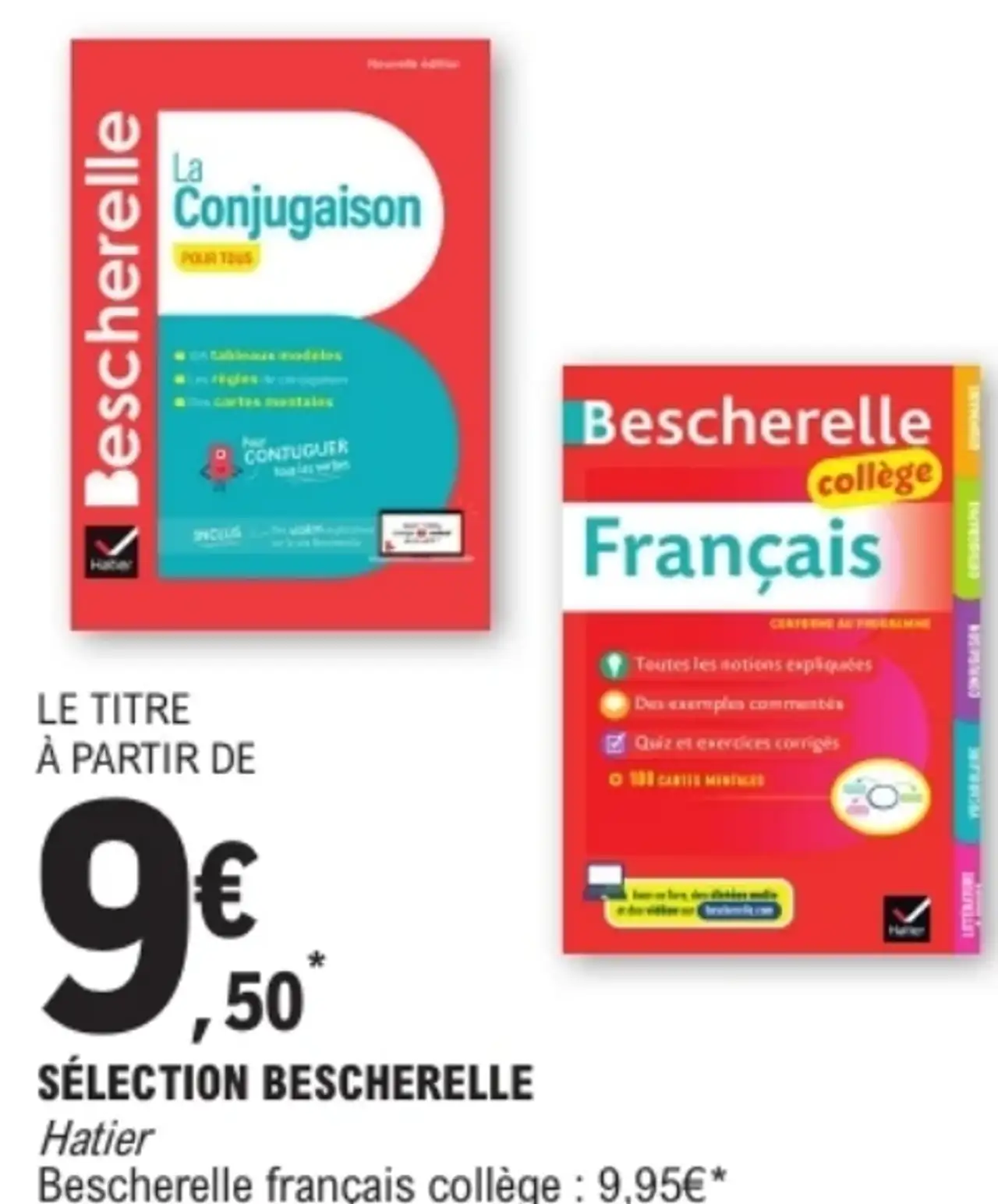 Sélection Bescherelle Hatier (Bescherelle français collège)