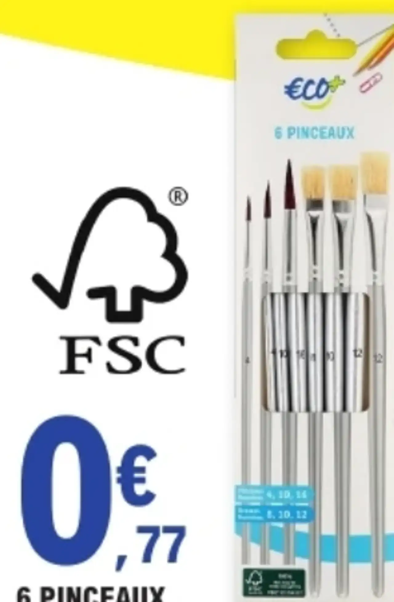 ECO+ 6 Pinceaux