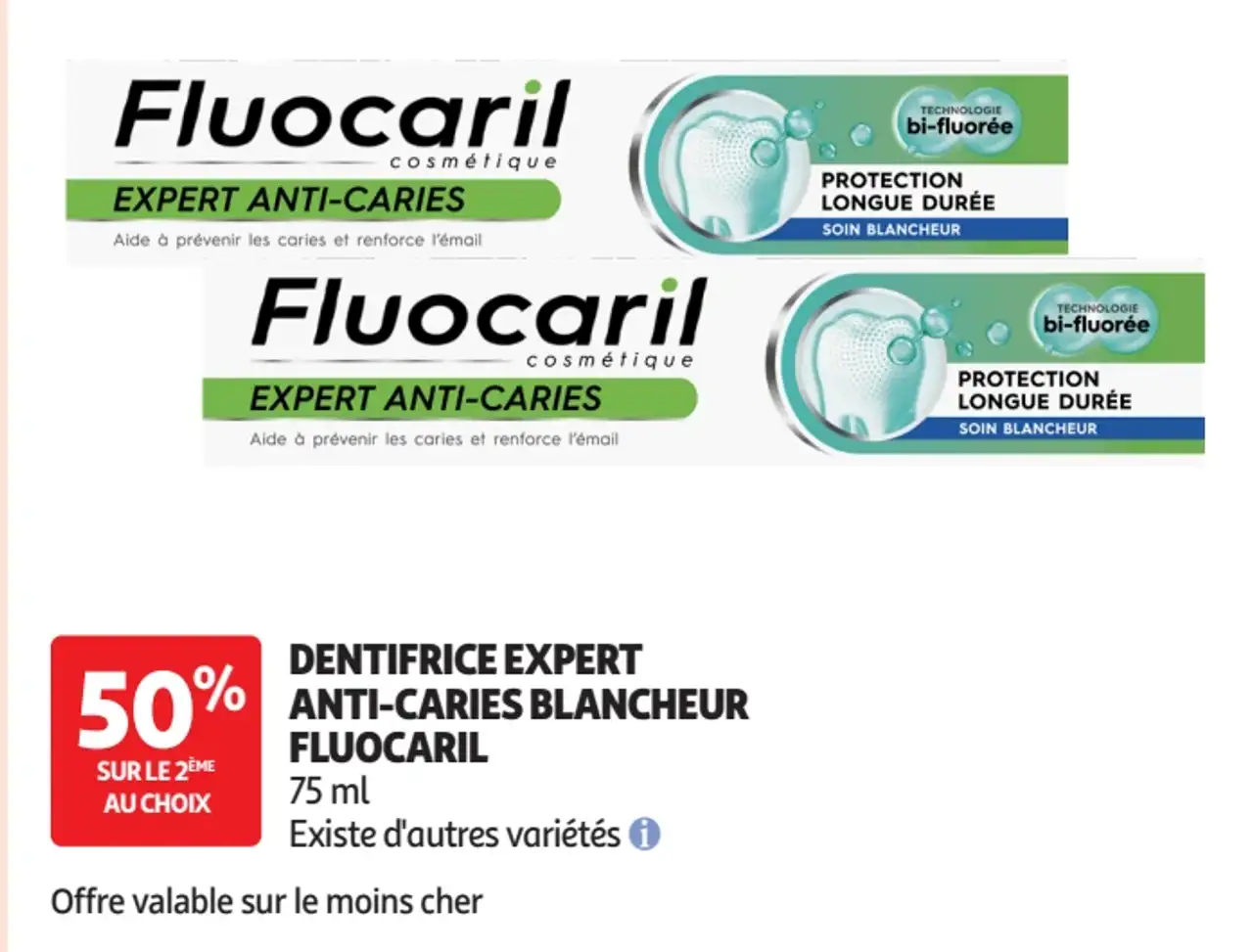 Dentifrice Expert Anti-Caries Blancheur Fluocaril
