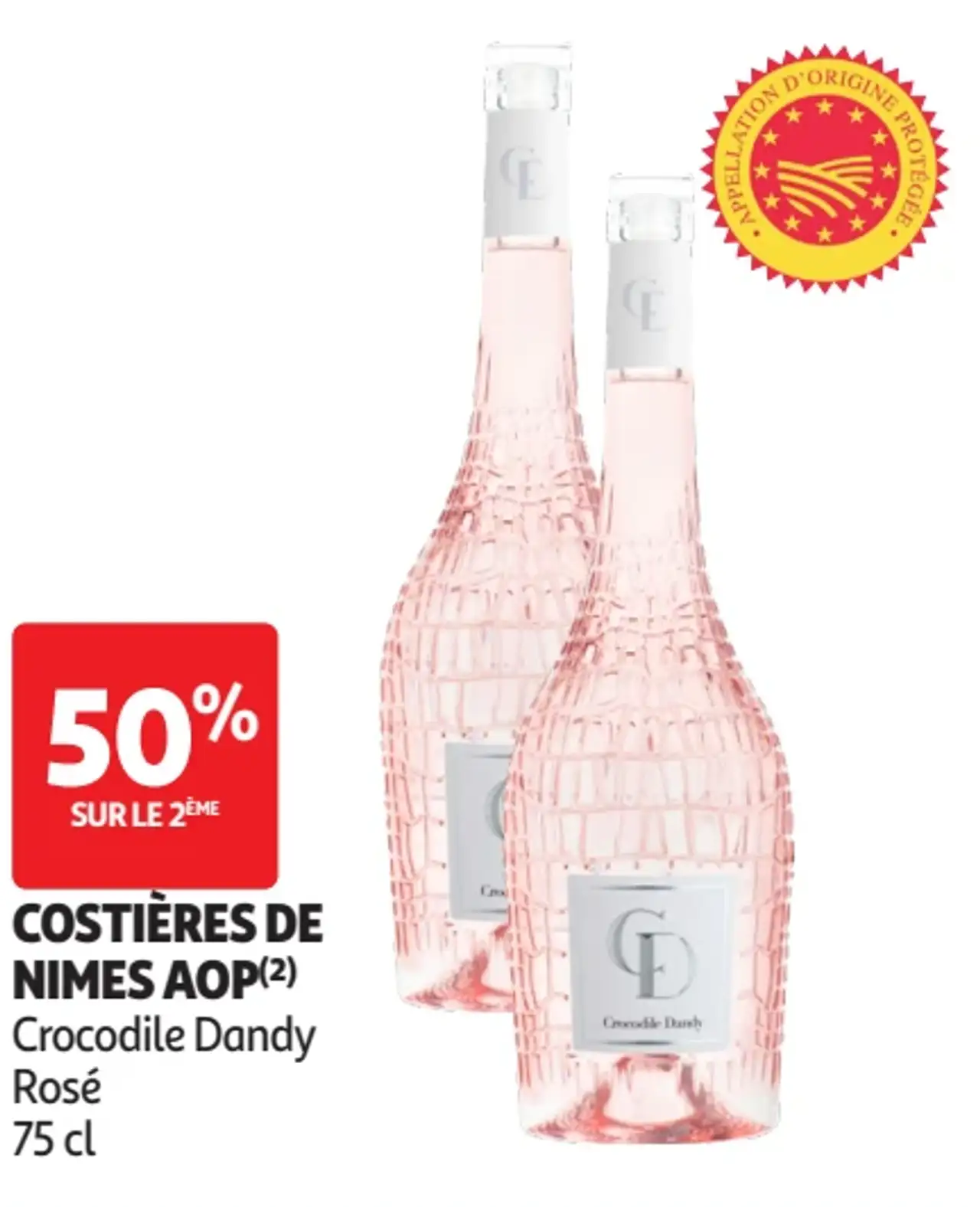 Costières de Nîmes AOP Crocodile Dandy Rosé