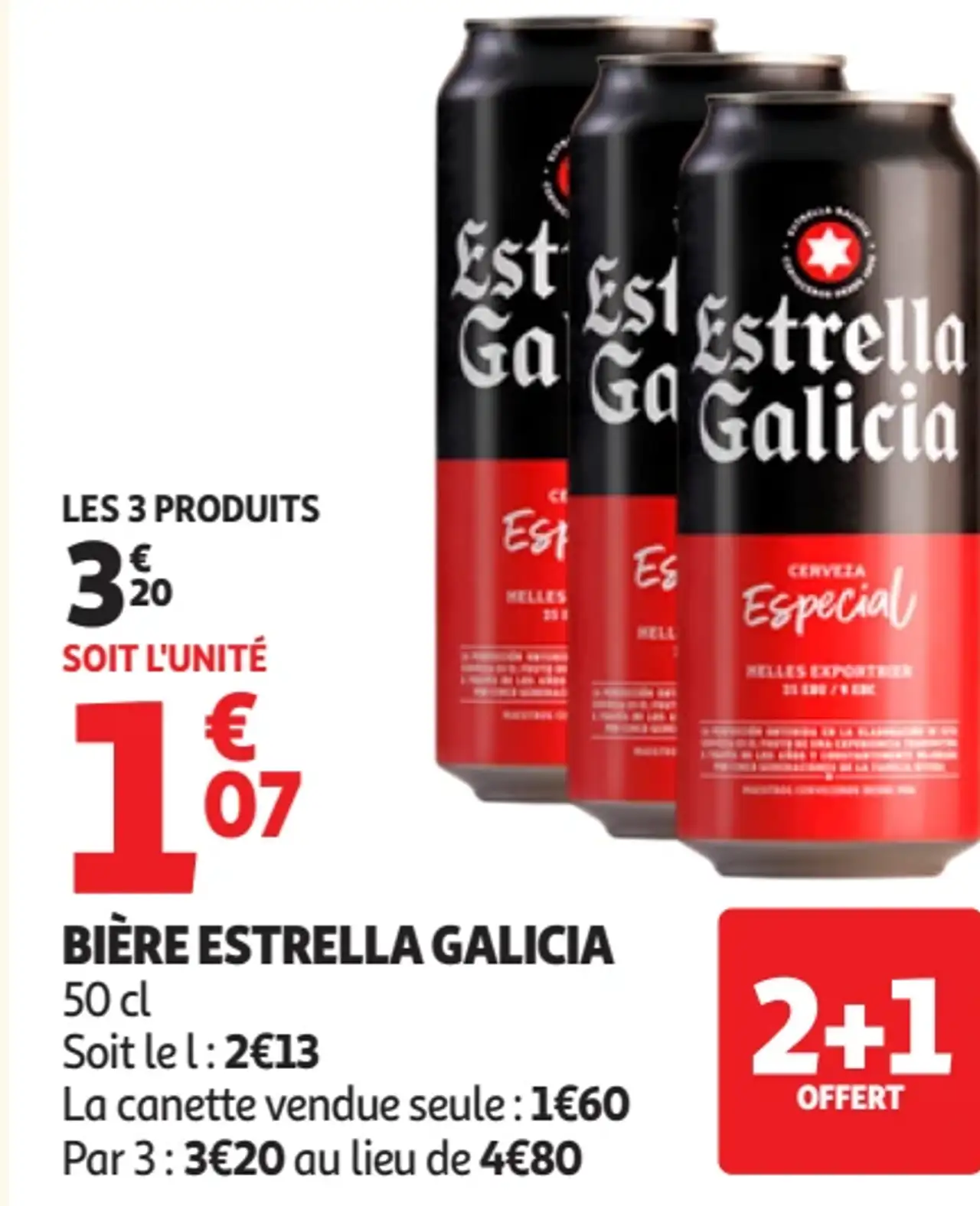 Bière Estrella Galicia