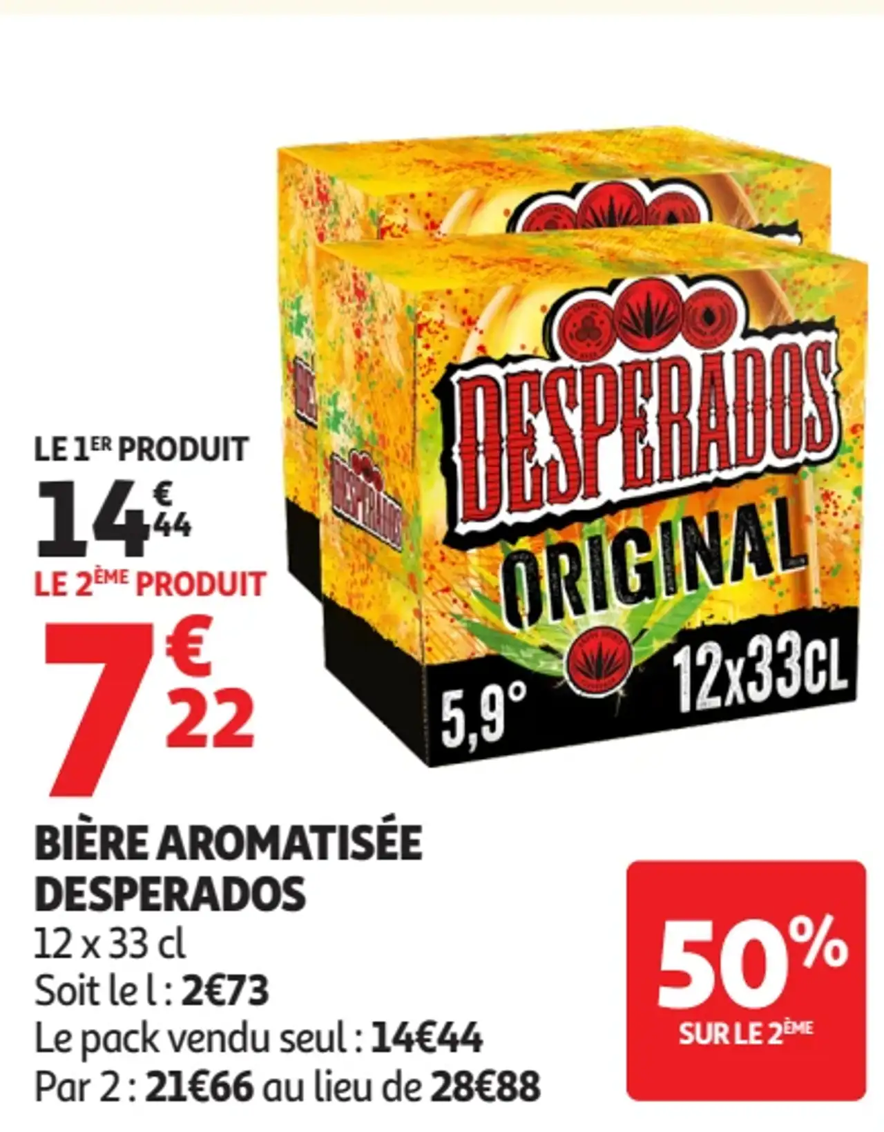 Bière aromatisée Desperados Original