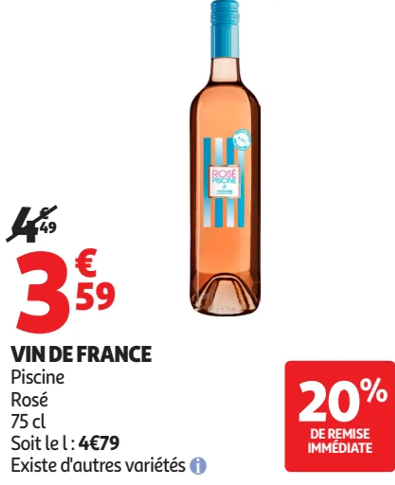Vin de France Piscine Rosé