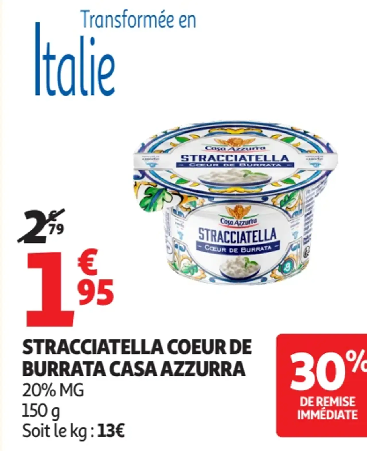 Stracciatella Coeur de Burrata Casa Azzurra