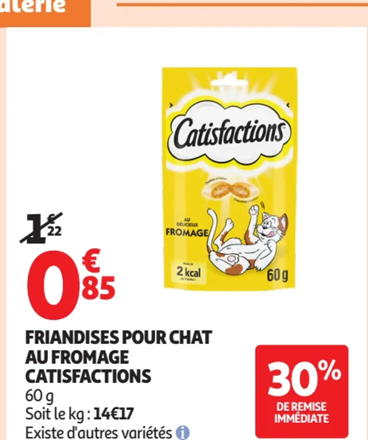 Friandises pour chat au fromage Catisfactions