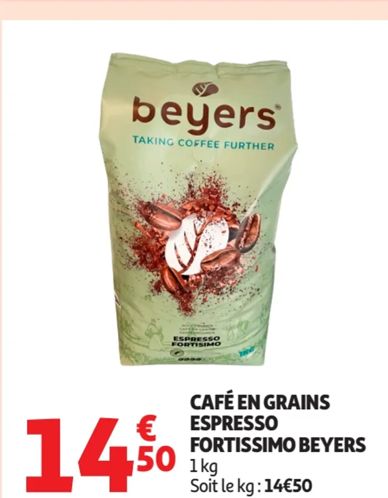 Beyers Café en grains Espresso Fortissimo