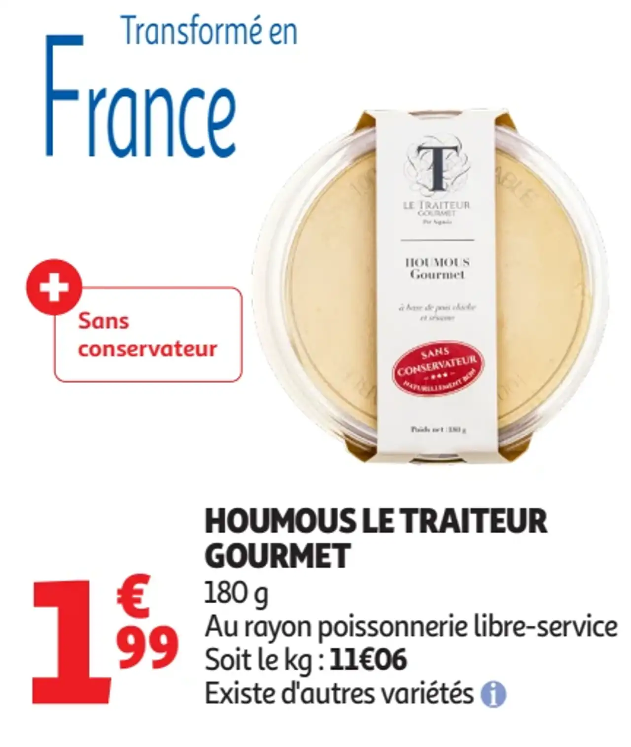 Houmous Le Traiteur Gourmet