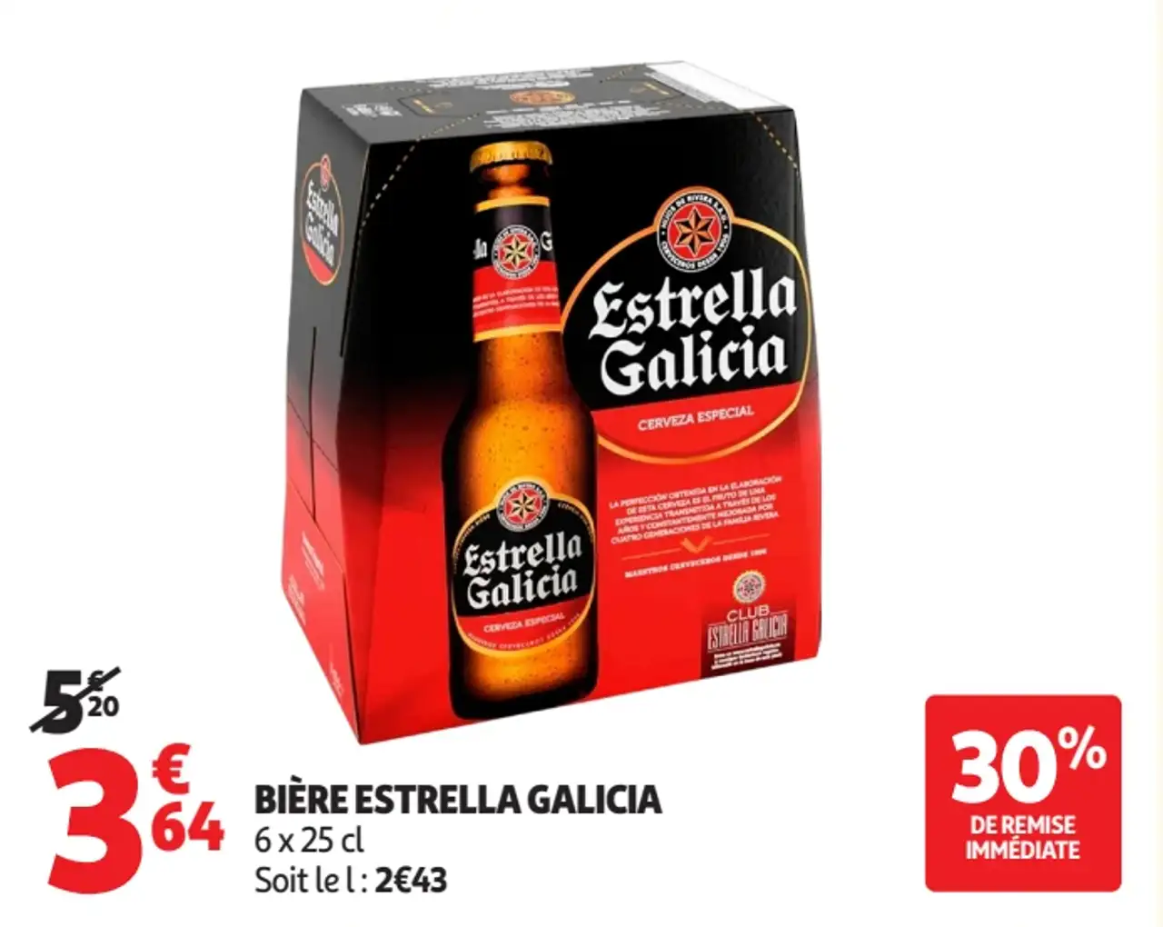 Bière Estrella Galicia