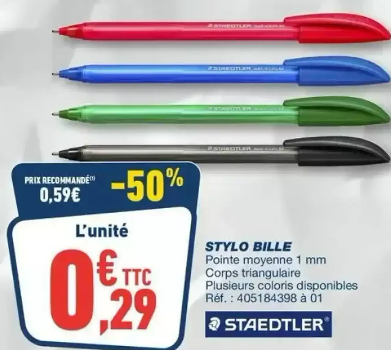 Stylo bille Staedtler