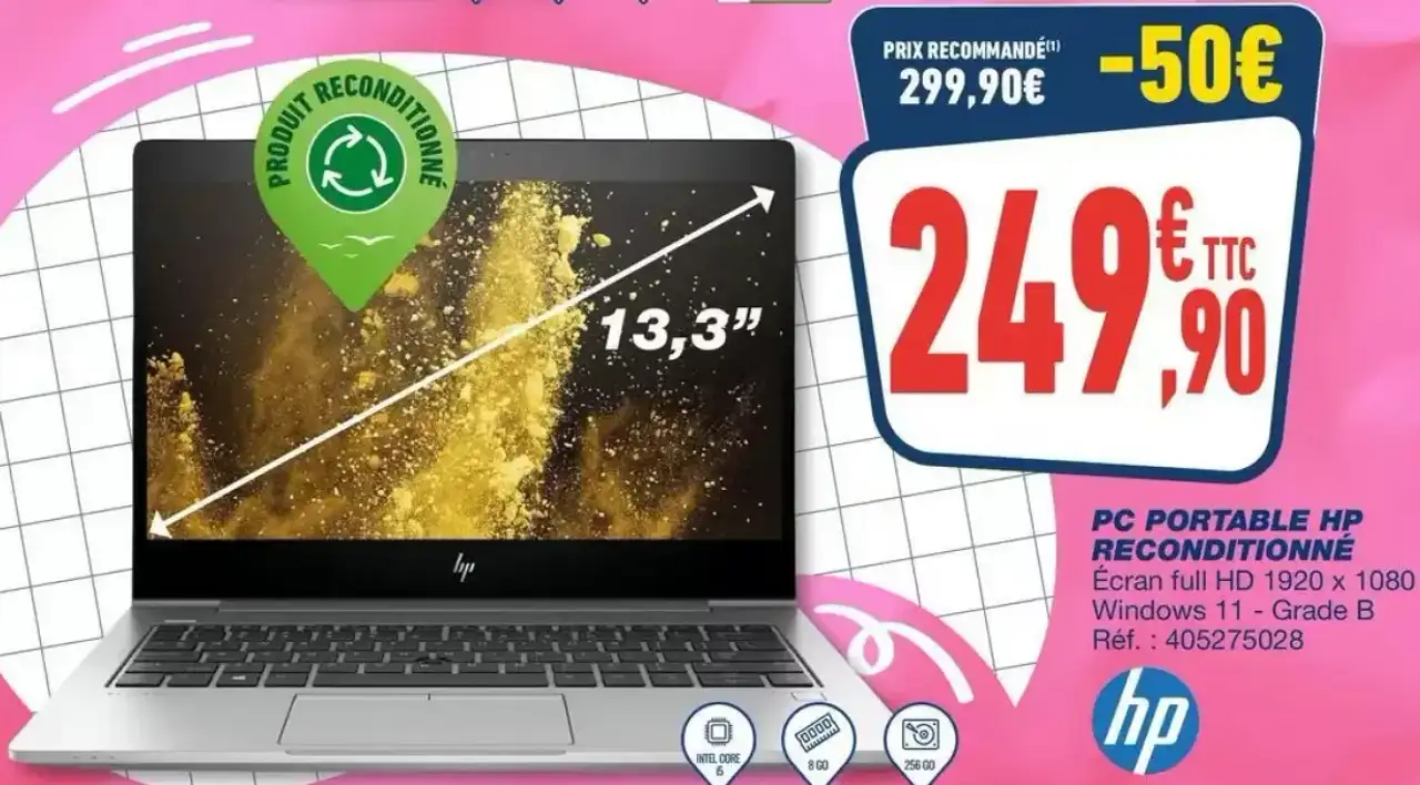 PC Portable HP Reconditionné