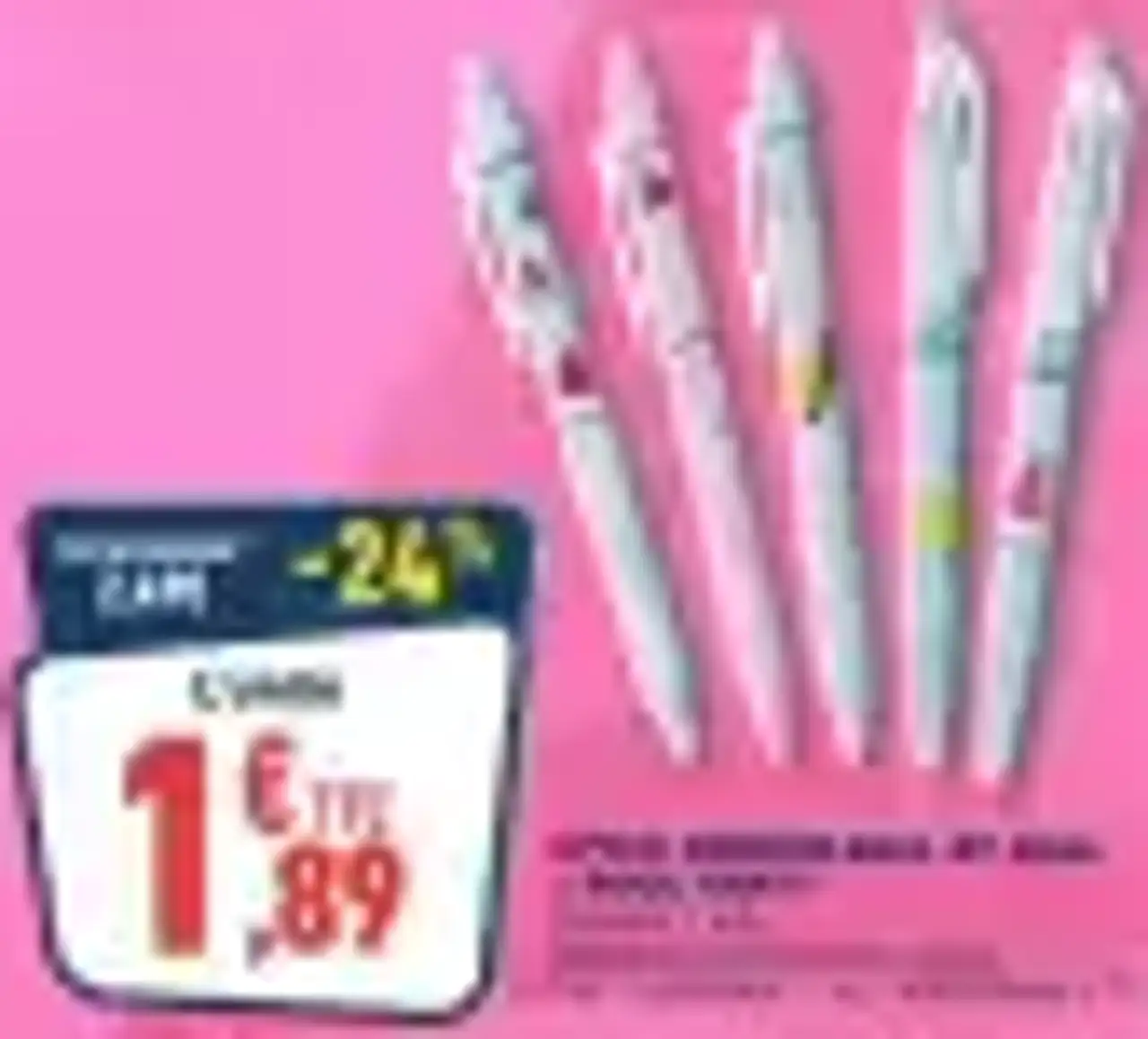 Stylo roller effaçable Molang
