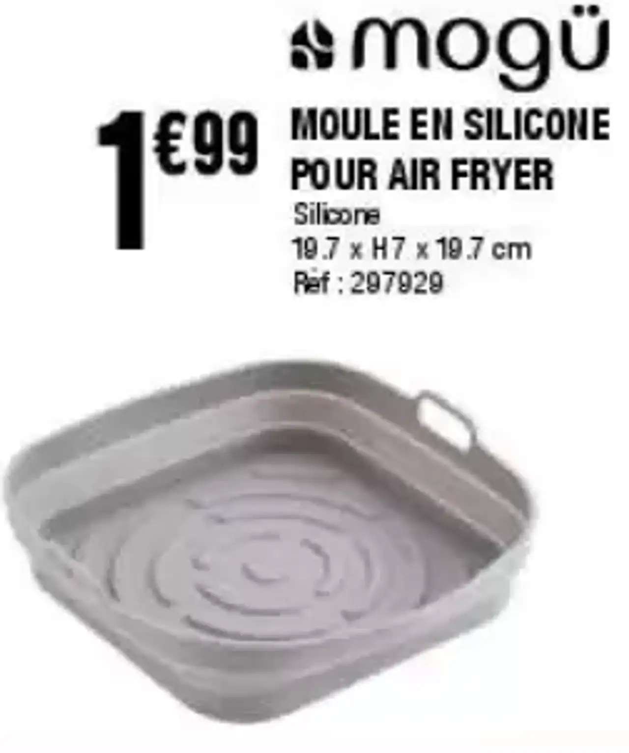 Moule en silicone pour Air Fryer mogü