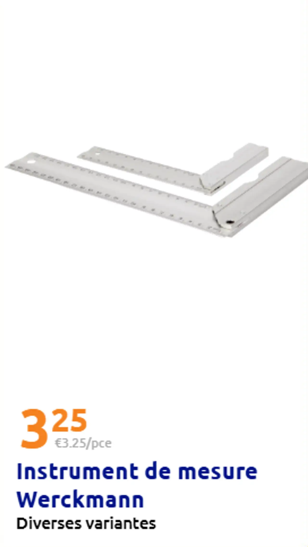 Instrument de mesure Werckmann