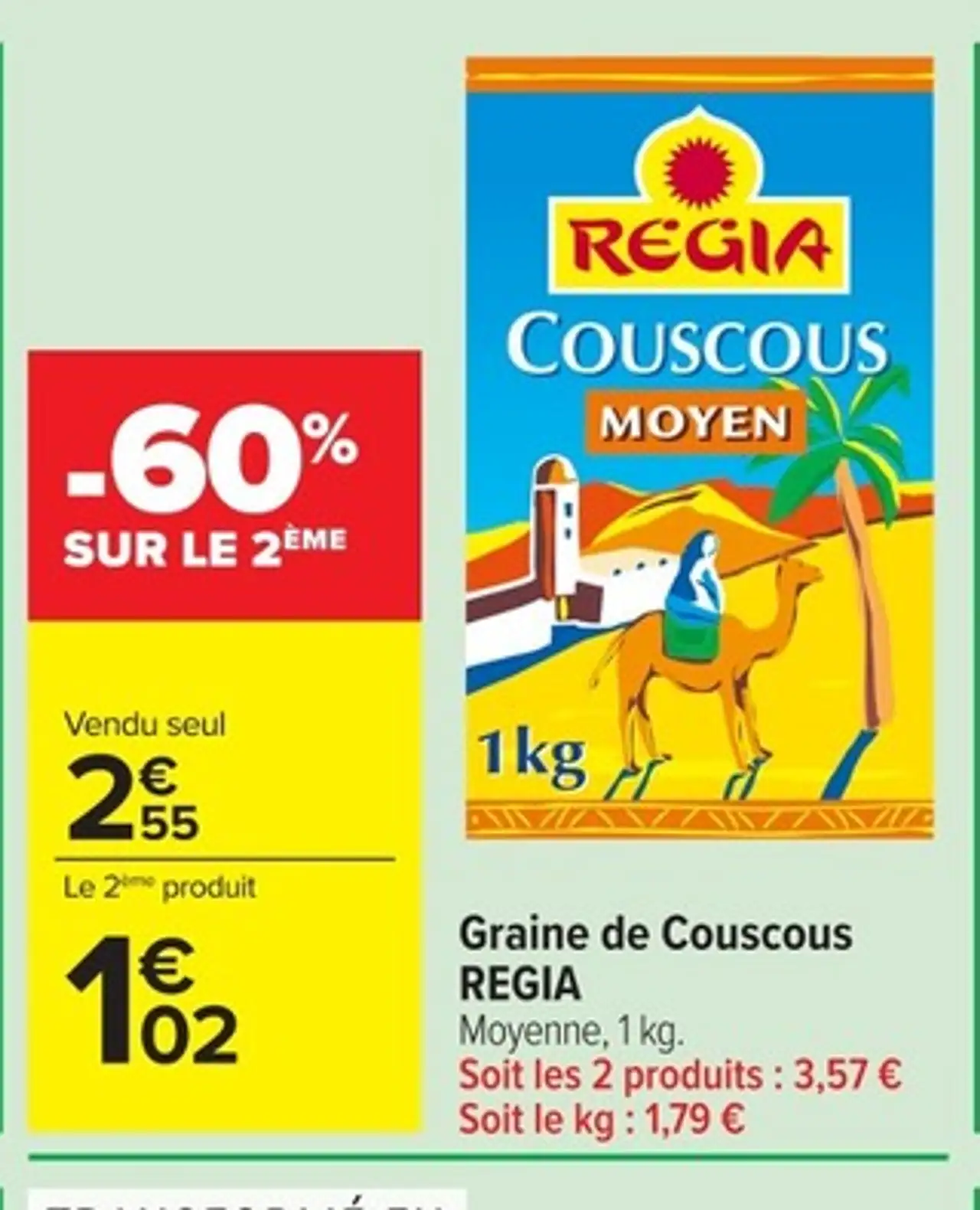 Graine de Couscous REGIA