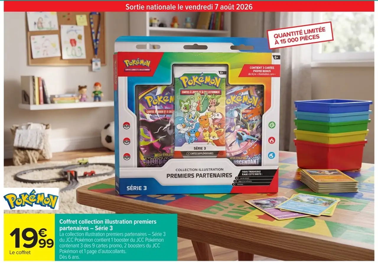 Coffret collection illustration premiers partenaires – Série 3
