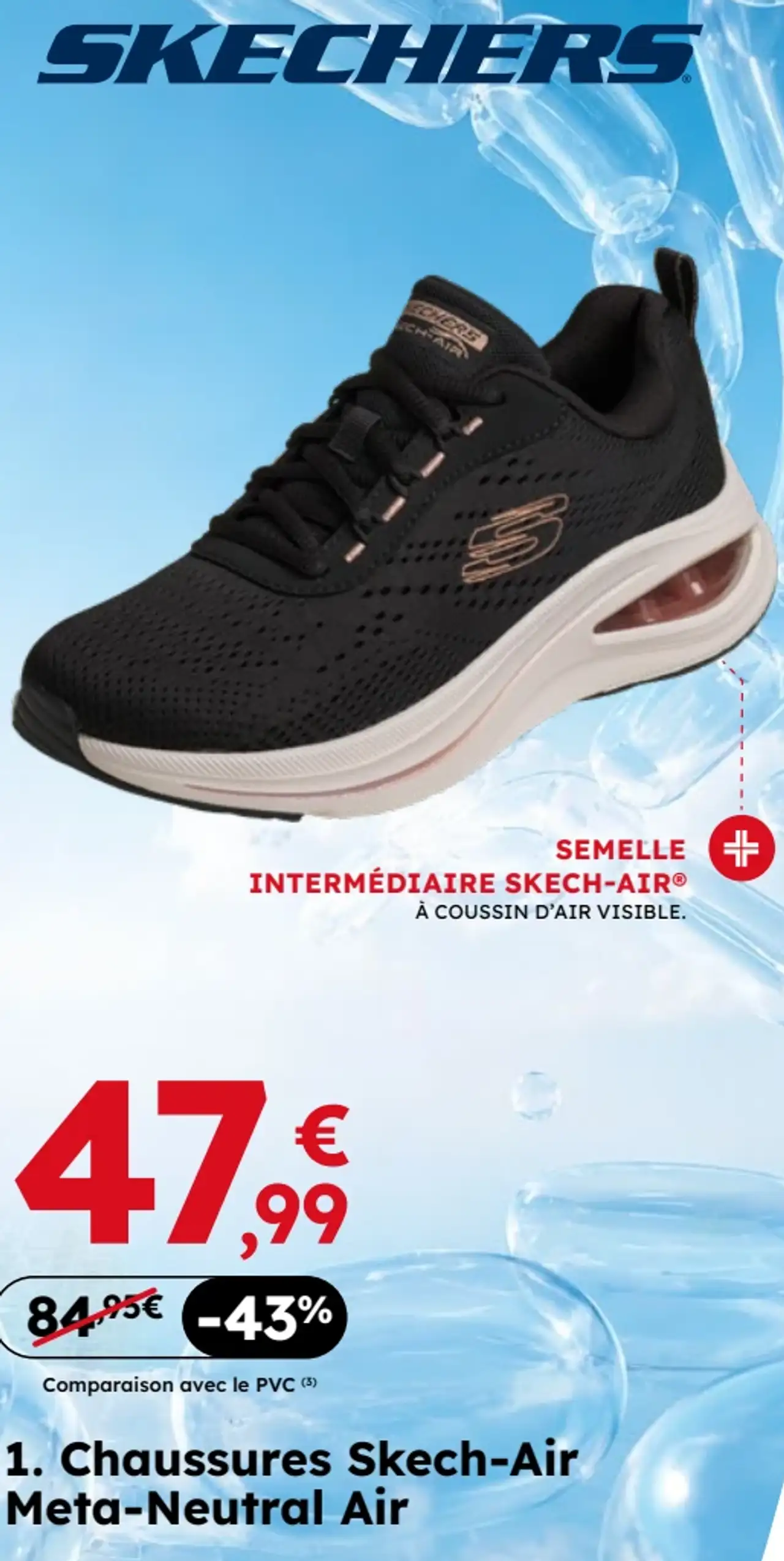 Chaussures Skech-Air Meta-Neutral Air Femme