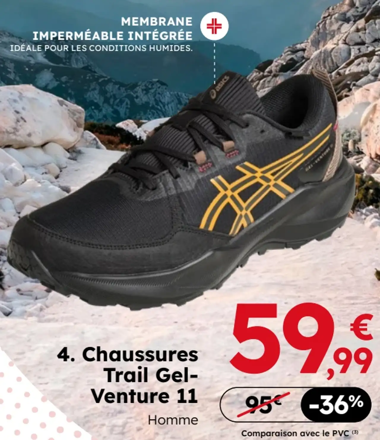 Chaussures Trail Gel-Venture 11 Homme Asics