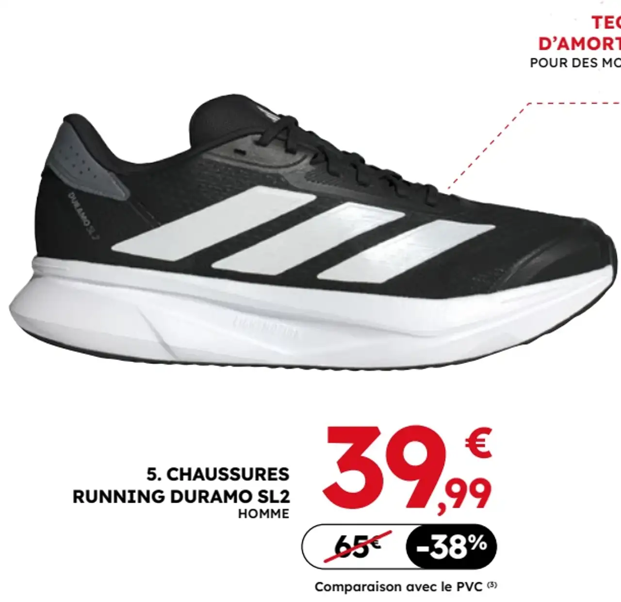 Chaussures Running Duramo SL2 Homme Adidas