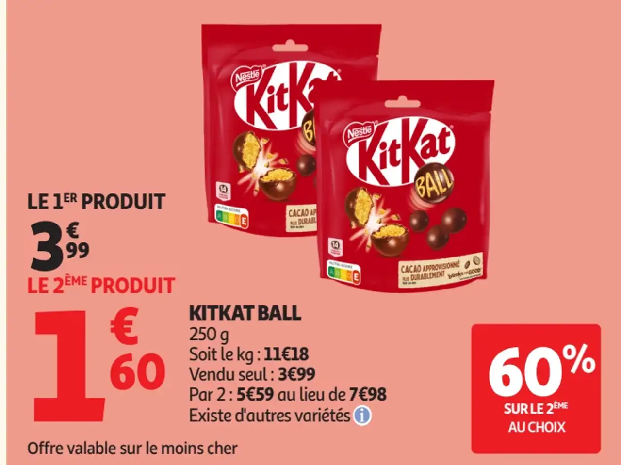 Nestlé KitKat Ball 250 g