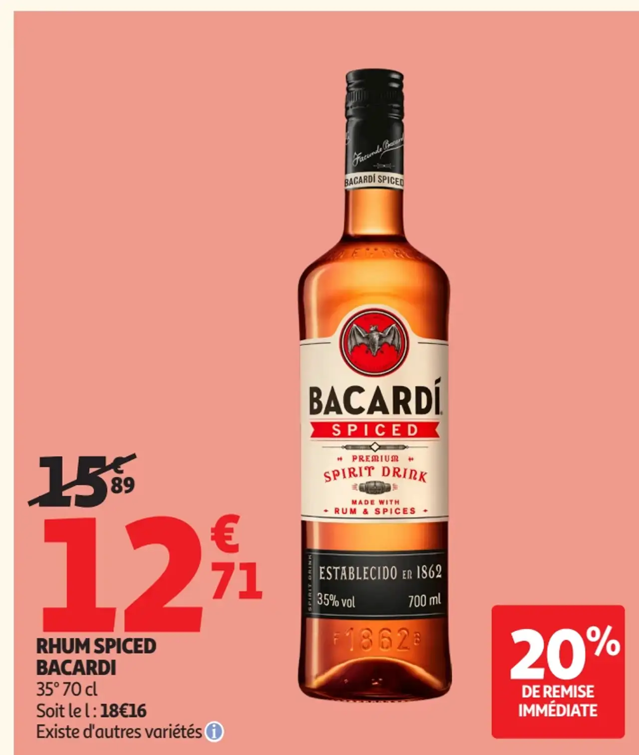 Rhum Spiced Bacardí