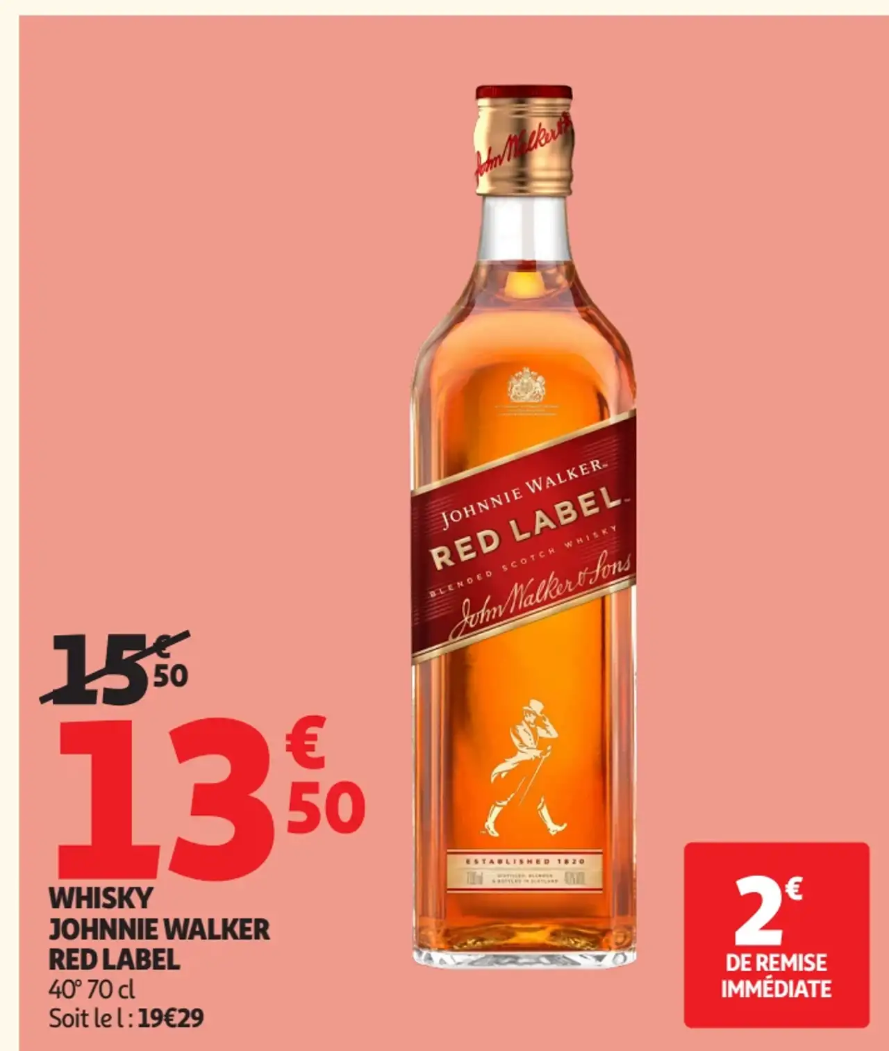 Whisky Johnnie Walker Red Label