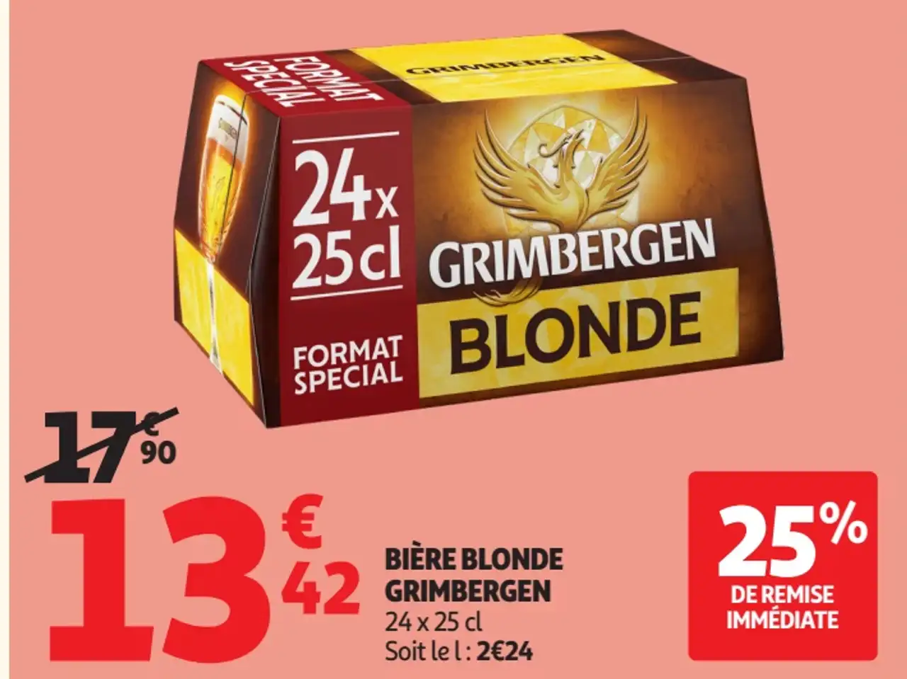 Bière blonde Grimbergen