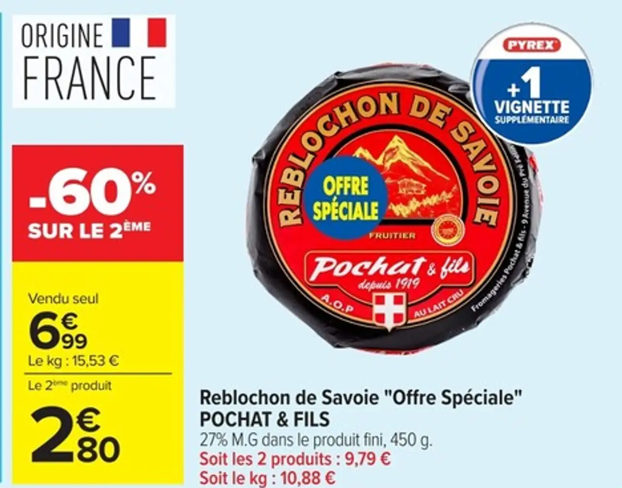 Reblochon de Savoie "Offre Spéciale" POCHAT & FILS