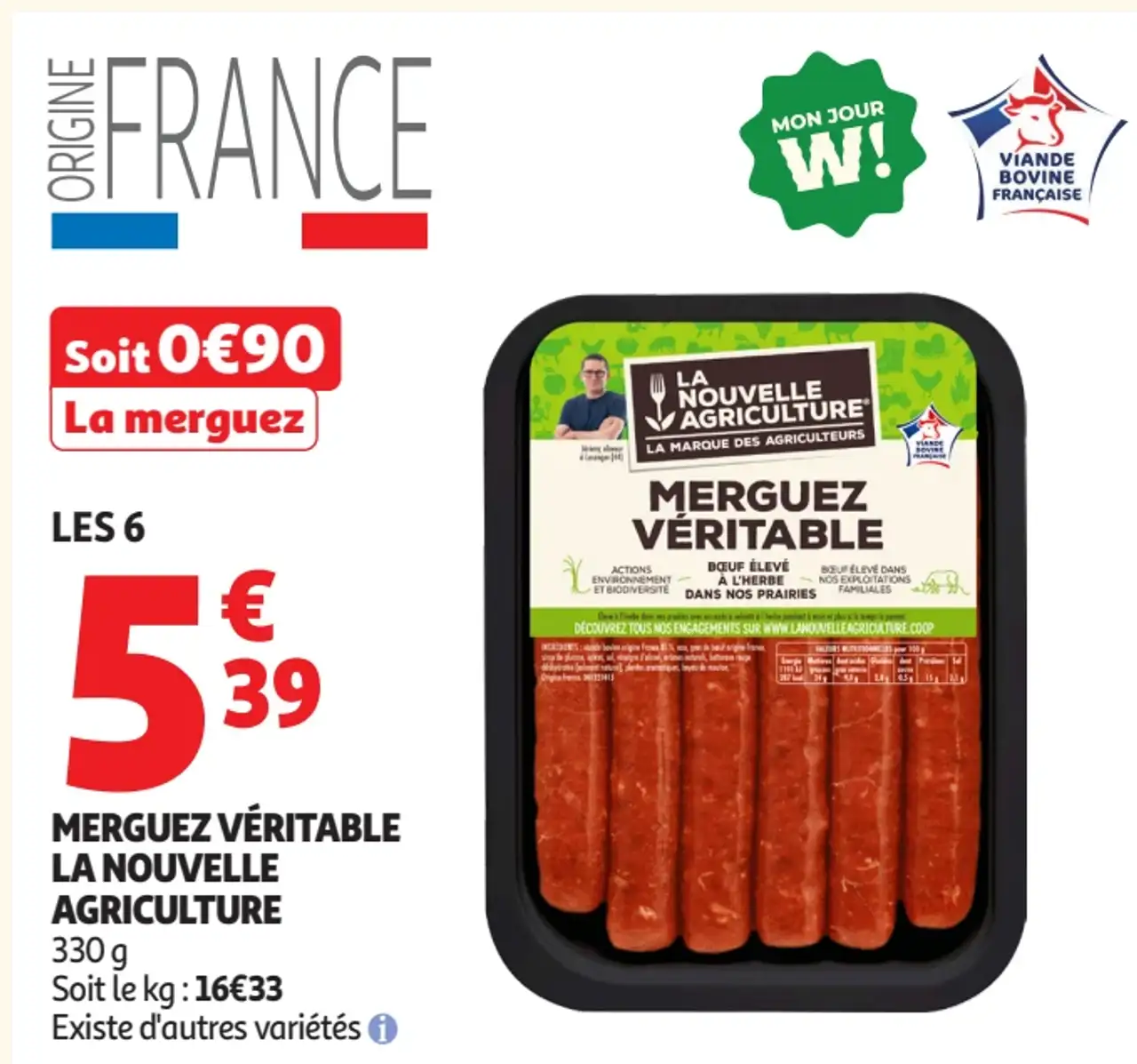 Merguez Véritable La Nouvelle Agriculture