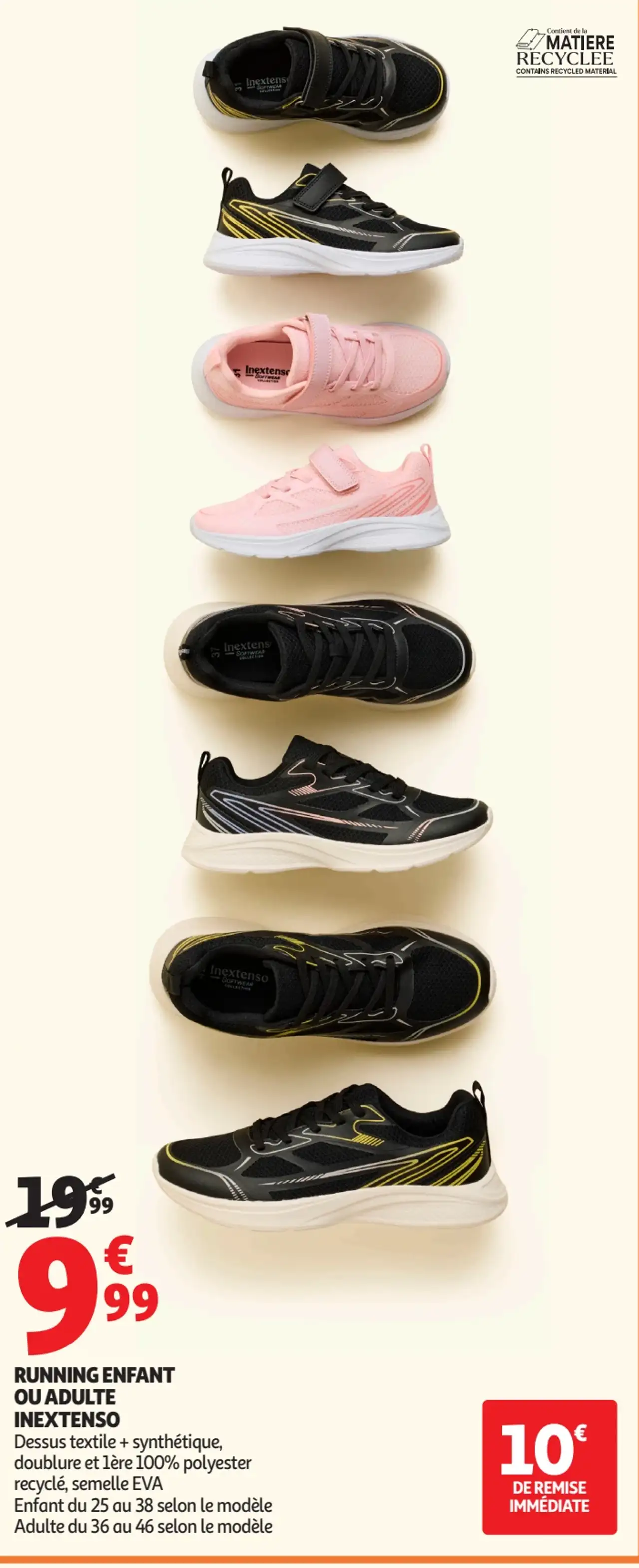 Running enfant ou adulte Inextenso