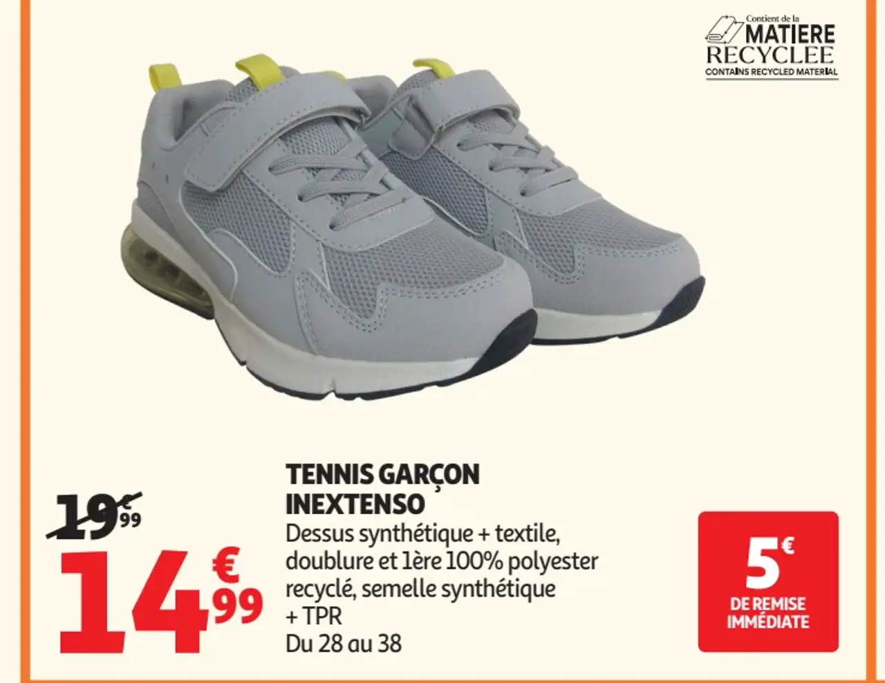 Tennis garçon Inextenso