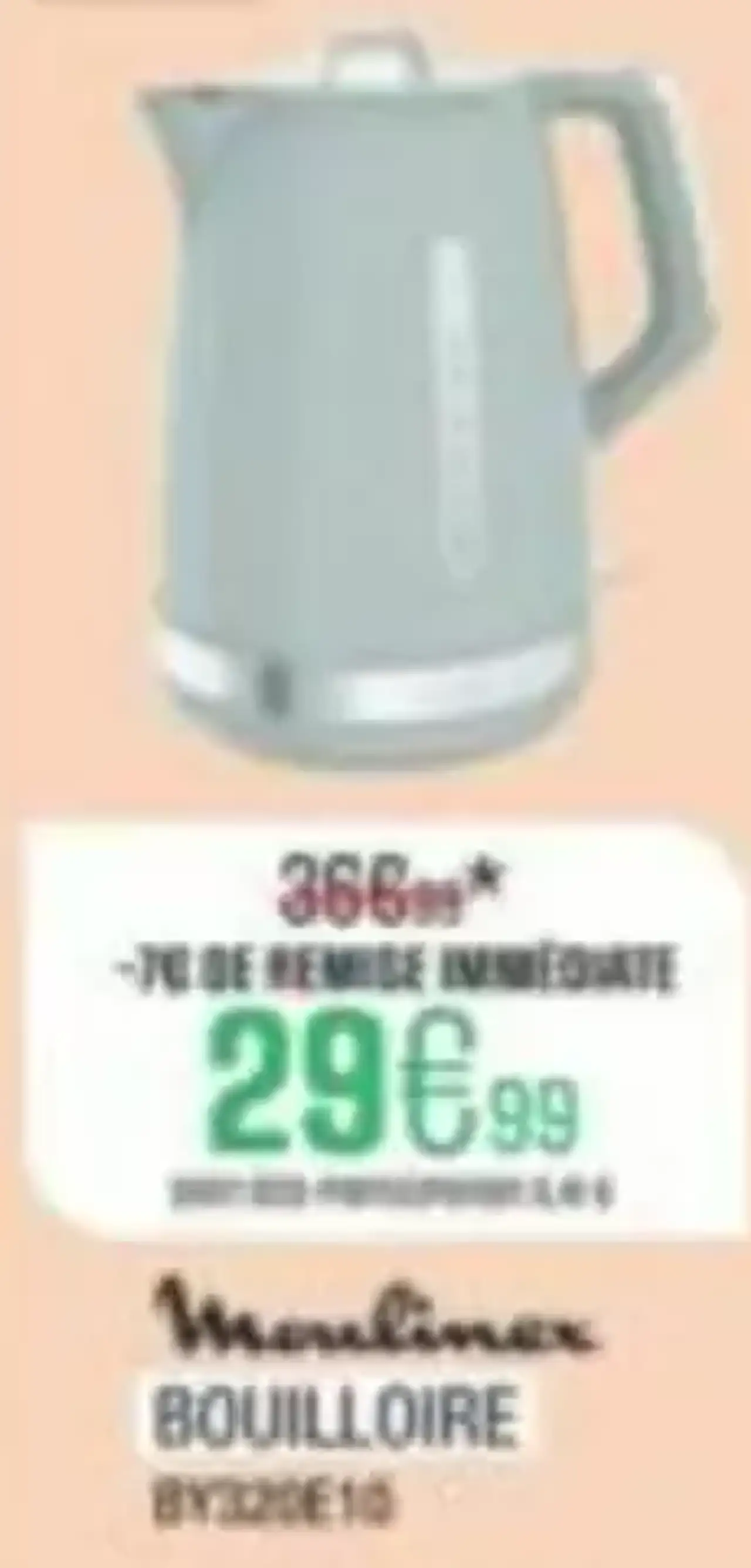 Moulinex Bouilloire BY320E10