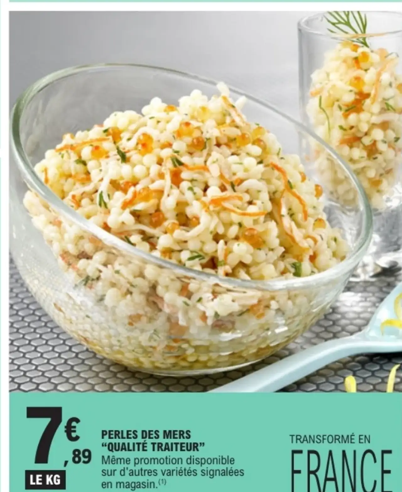 Perles des mers Qualité Traiteur