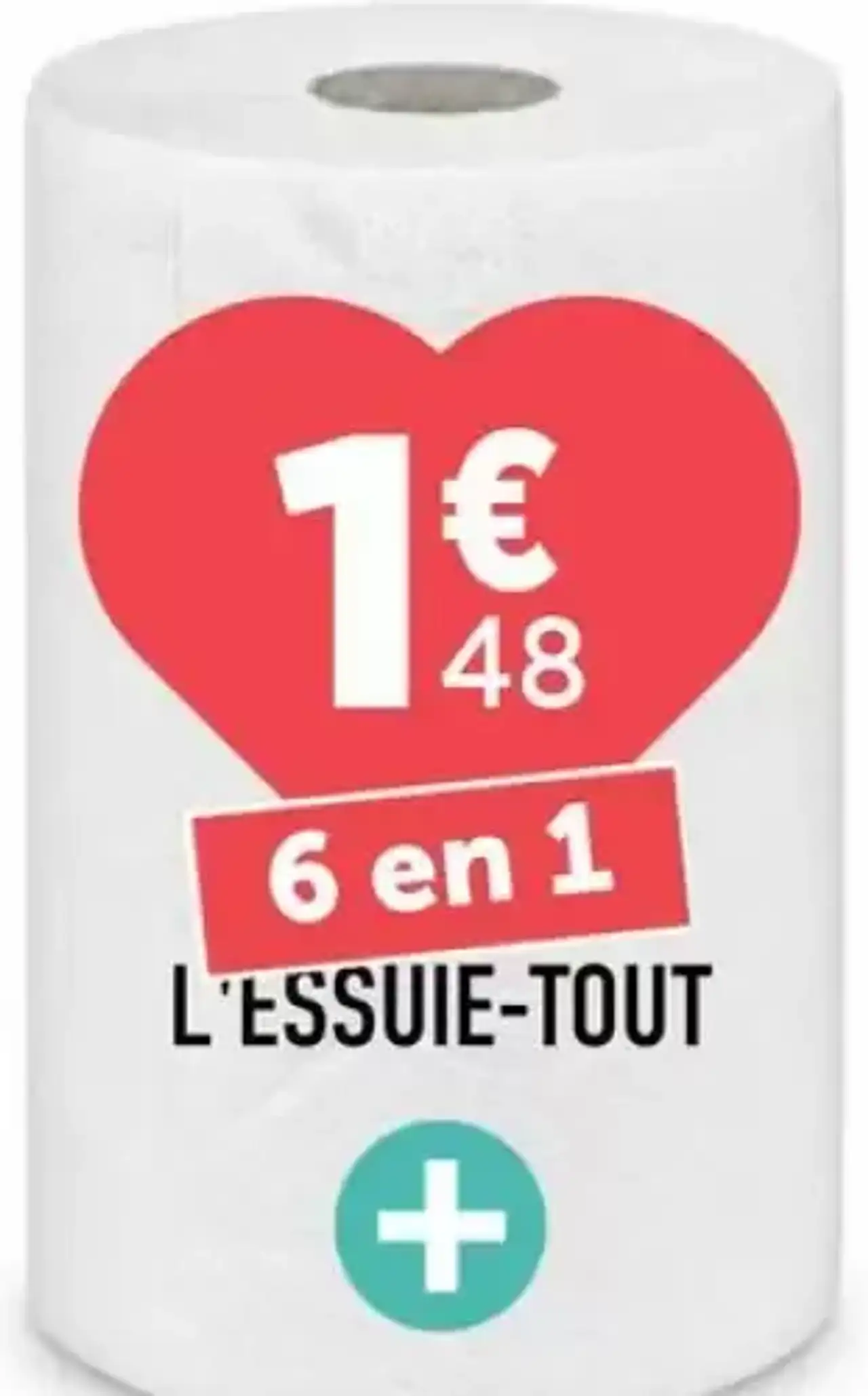 L'essuie-tout 6 en 1