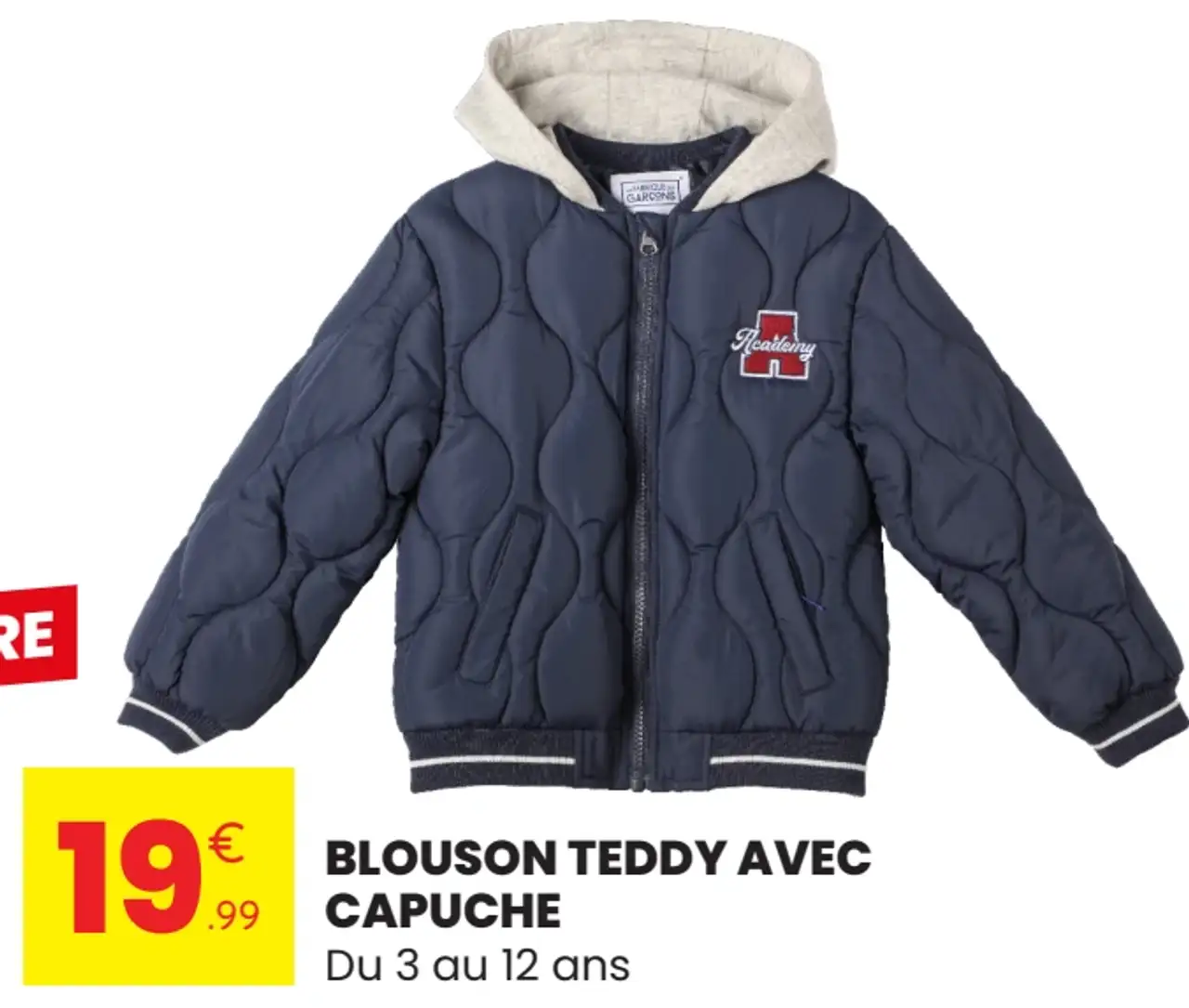 Blouson teddy avec capuche La Fabrique Des Garçons