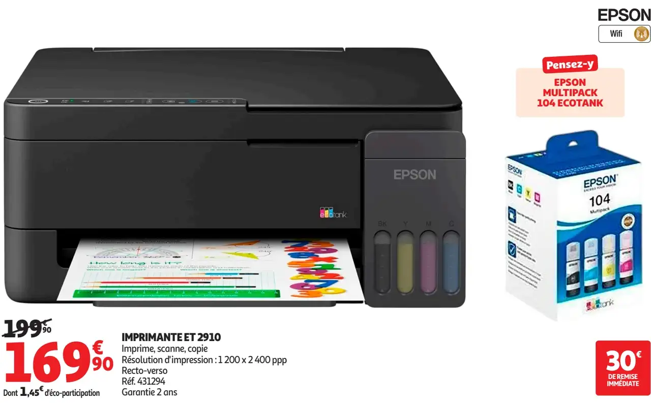 Imprimante Epson ET 2910